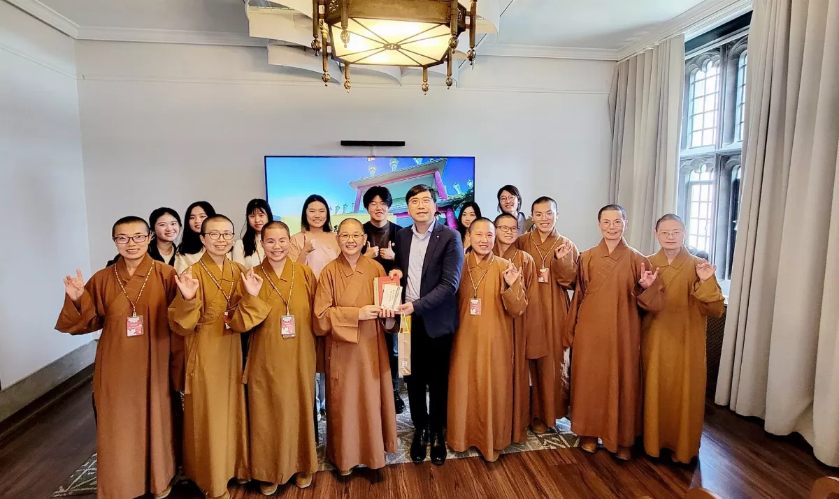 Fo Guang Shan Tsung Lin University Overseas Exchange Tour Visits Renowned Universities in Toronto